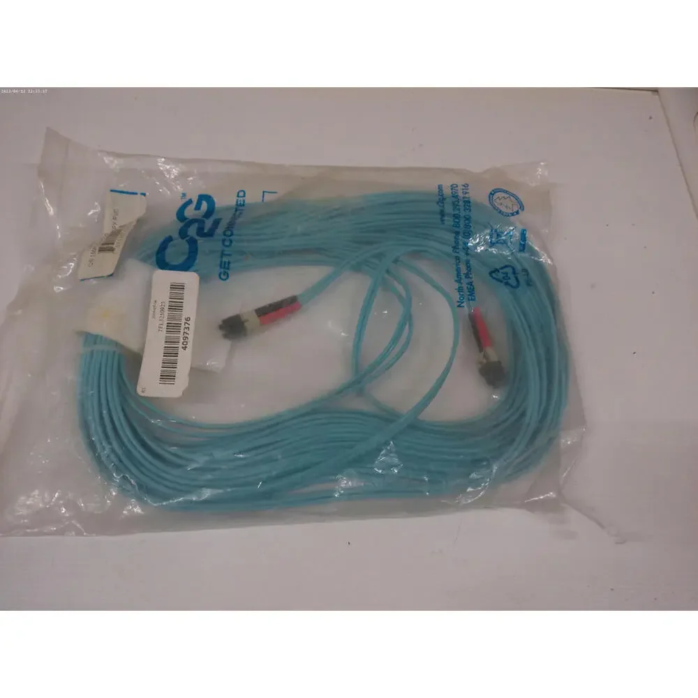49.2ft (15m) LC-LC 10Gb 50/125 OM3 Duplex Multimode PVC Fiber Optic Cable